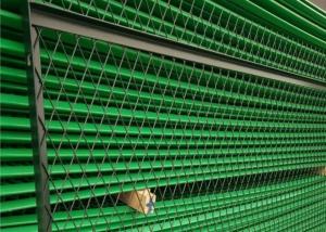 China Flatten Green Pvc Coated Expanded Metal Wire Mesh For Security Doors on sale