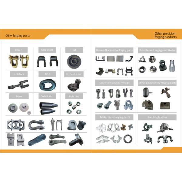 Forging Truck Steel Transmission Shaft Universal Joint Fork