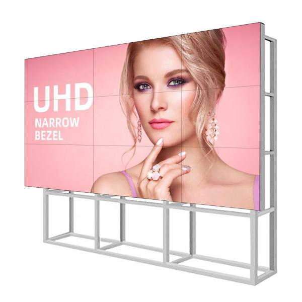 Quality 46 49 55 65in 4K Indoor 2x2 3x3 HD LCD Video Wall Display for sale