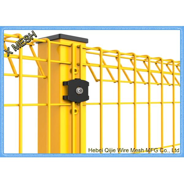 powder coated welded iron wire BRC garden fence