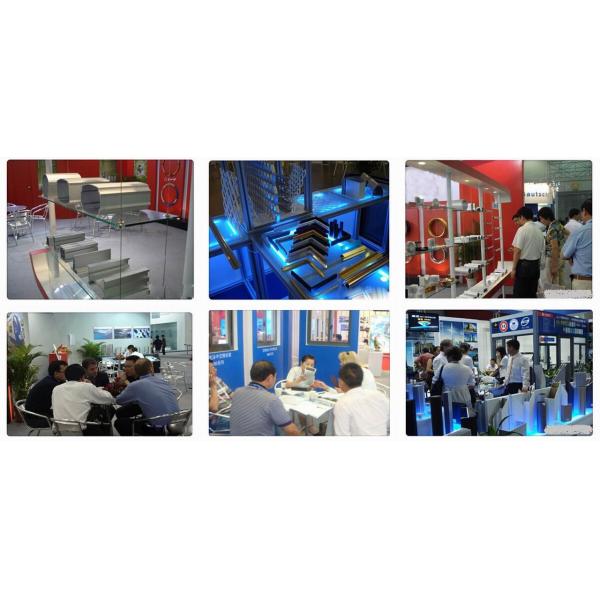 Various Color Powder Coating Aluminum Extrusion Profiles Window and Door Tanzania