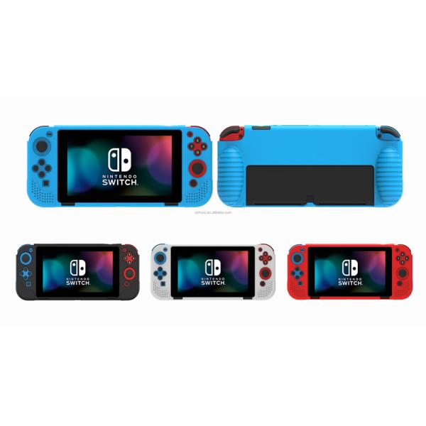 For Nintendo Switch OLED HOXC Nintendo Switch OLED Case, Silicone Cover Device For Nintendo Switch OLED, Full Protect Shell Case For OLED Switch