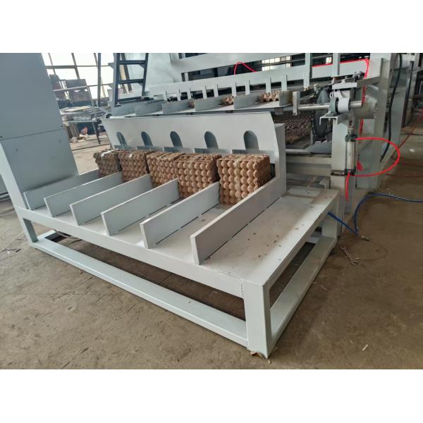 WANYOU Professional Full Automatic Pulp Molding Egg Tray Machine PLC Controlled Hot Pressing 380V 25-50KW 5000pcs/h