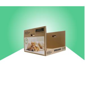 Buy cheap Heavy Duty Costco Double Wall PDQ Display Cardboard Tray For Fulfillment Pet from wholesalers