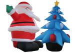 Big Festival Custom Inflatable Christmas Decorations For Advertising Promotion