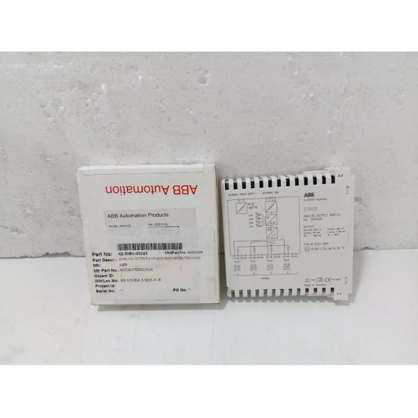 AO910S 3KDE175531L9100 ABB Analog Output AO4-Ex