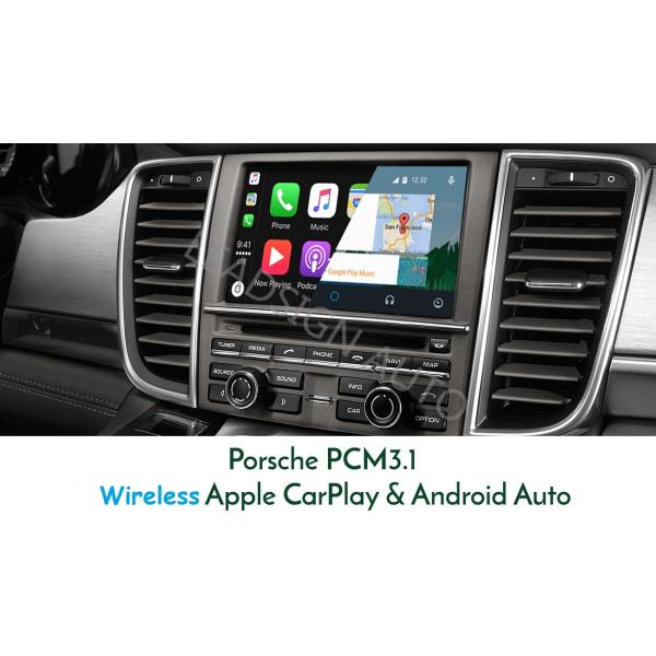 Macan 2016 PCM3.1 PORSCHE Multimedia Interface , CarPlay Android Auto Interface