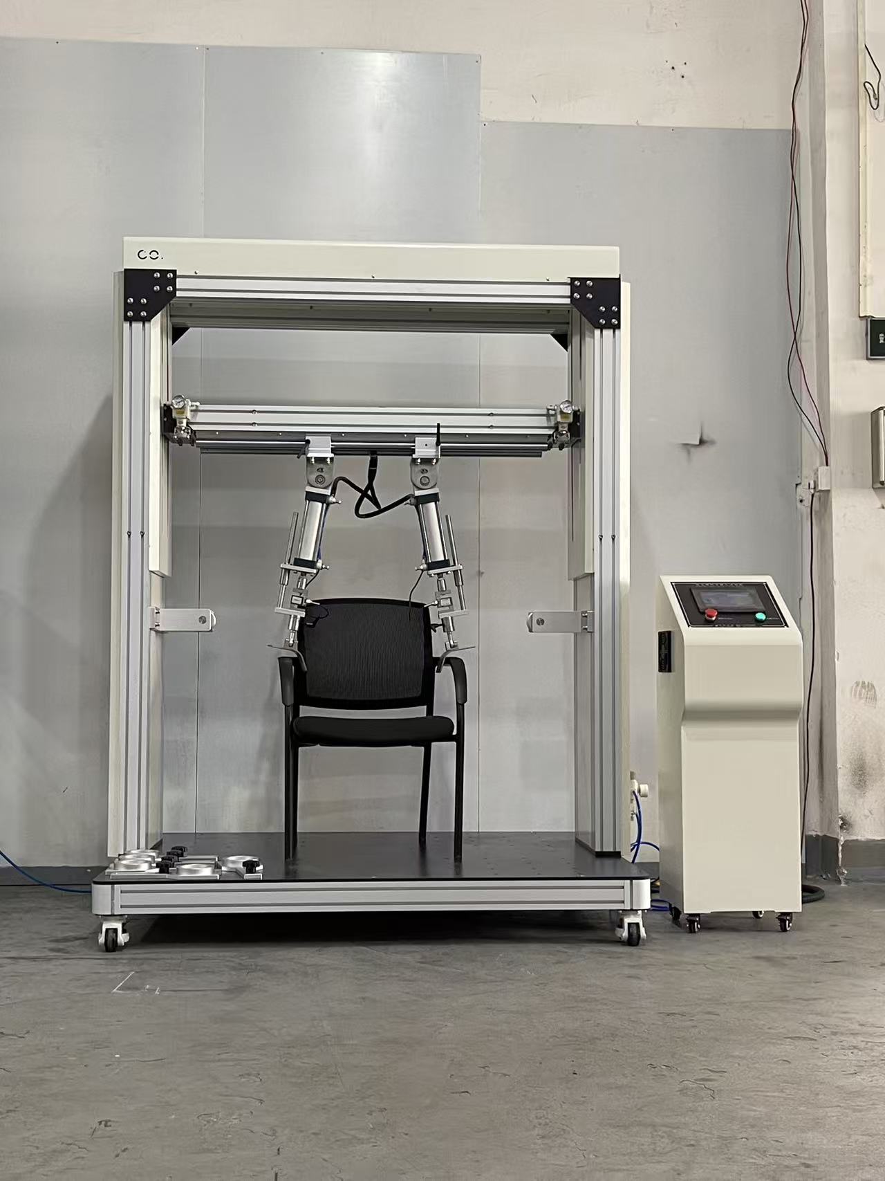 Armrest Performance Tester Armrest Compression Resistance Life Testing Machine Furniture Armrest Compressive Fatigue Tester