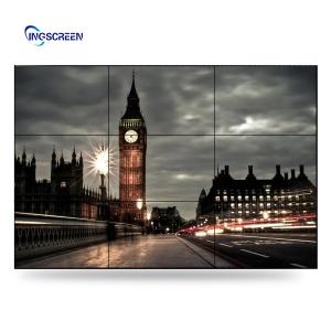 China 4K 55 Inch Lcd Video Screen Led Panel Tv Wall 3x3 Wall Mount Smart Display on sale
