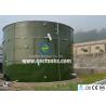 Enamel coated steel liquid storage tanks / crude oil storage tank for sale