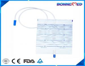 China BM-6201 Disposable Economy Urinary Drainage Bag Push-pull Valve with CE/ISO Approved on sale