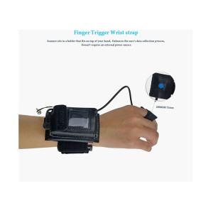 Buy cheap Mini Bluetooth 2D Barcode Scanner / Ring Barcode Reader Wireless For IOS Android product