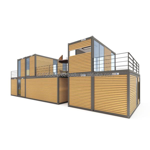 Modern Design 20ft or 40ft Food Bar Cafe Supermarket Store Container Store Customizable Flat Package Prefabricated House