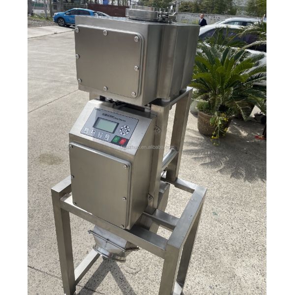 High Precision Throat Free Gravity Drop Metal Magnetic Detection Separator