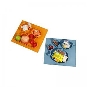 Buy cheap Baby Feeding Set Toddler Silicone Baby Tableware Kids Dining Dishes Plates product