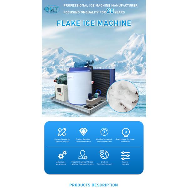 Snowkey Flake Ice Machine 5 Ton for Restaurant and Industrial Needs in Oman