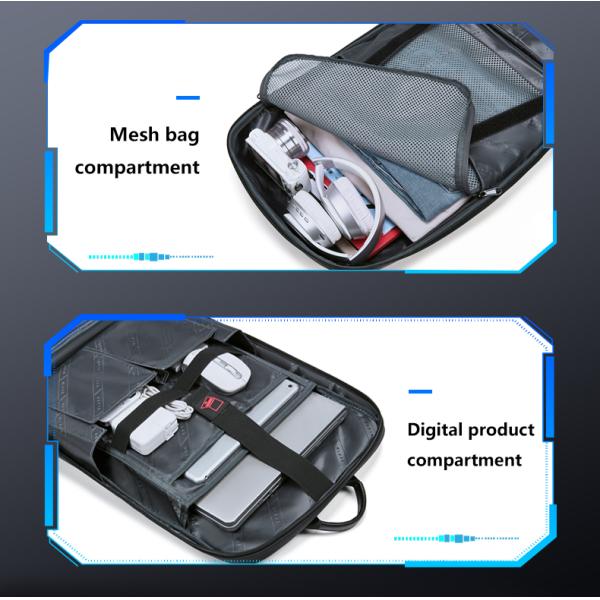 Lightweight Waterproof Business Backpack 32*15*48cm Softback Type