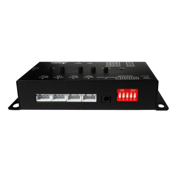 Full View Car DVR 4 Camera System , Vehicle Hd DVR Recorder 640 * 480 Resolution