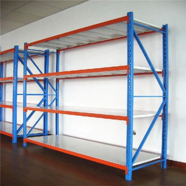 Boltless Medium Duty Storage Rack Shelving Unit , Industrial Long Span Shelving Racks