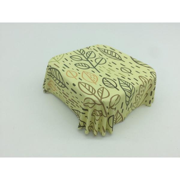 Square Shape Paper Baking Cups Mint Green Mini Cupcake Liners Muffin Food Grade