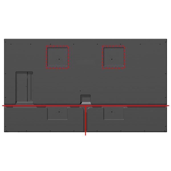 43 Inch 4K UHD Digital Signage Display Commercial Ultra Thin Flush Mount