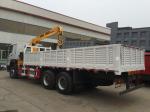 Small Truck Mounted Cranes 5-10 Tons HIAB , Knuckle Boom Crane Truck