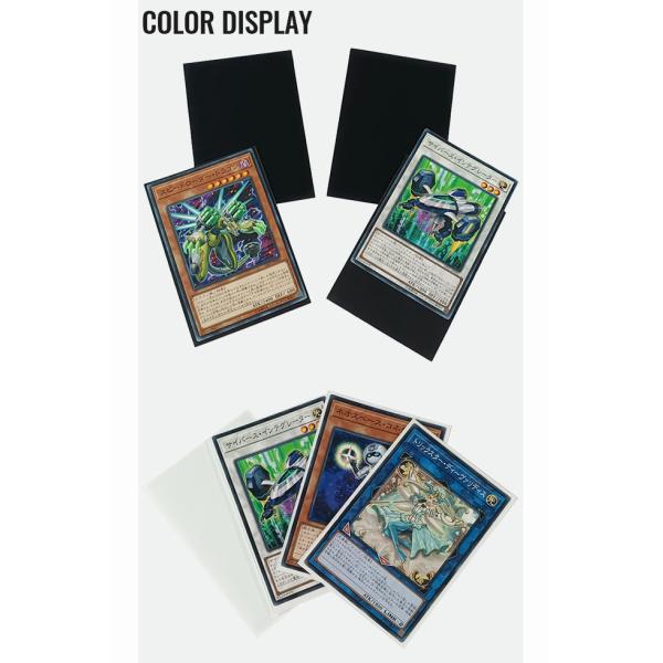 Orange Texture 62x89mm Card Sleeves Solid Blue CPP Trading Card Protector
