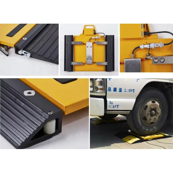 Wireless Dynamic Truck Axle Scales Portable Axle Weighers Customizable