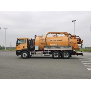 Buy cheap Heavy Duty Cleaning And Sewage Suction Truck For Industrial Waste Management product