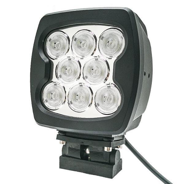 80W Off Road Flood Lights Square LED Work Flood Lights 10V - 36V