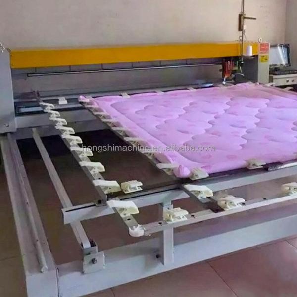 Continuous Type Single Head Quilting Leather Embroidery Machine Fiber Cotton Quilt Cover Core Making Machine