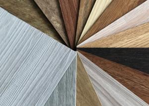 Non Toxic LVT Wood Flooring , Dry Back Contemporary Vinyl Flooring With Wear Layer