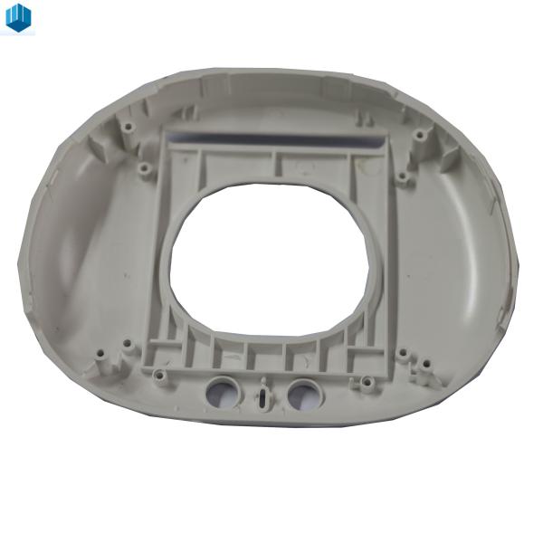 Plastic Injection Moulding Products Round White Rear Shell Customizable
