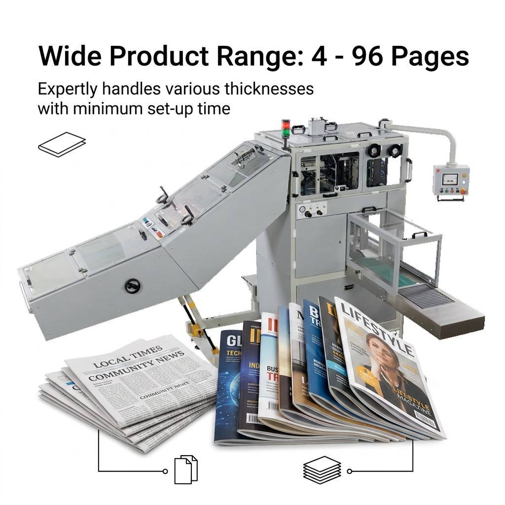 HX625 Web Press Stacker Featuring Easy Maintenance Convenient Access And Simple Operation