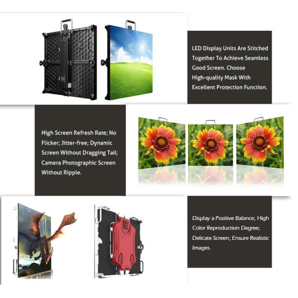 16 Scan Indoor LED Video Wall P5mm Led Screen For Home Theater