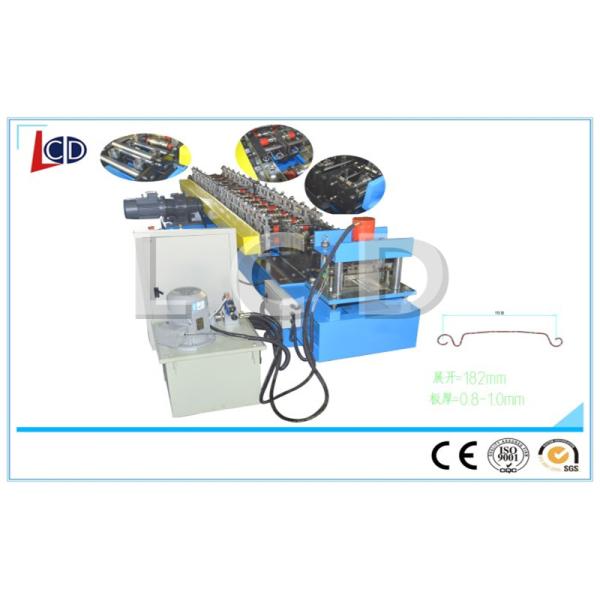 8T Weight Rolling Shutter Making Machine , Rolling Shutter Roll Forming Machine New Design