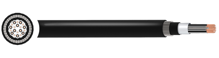 300V/500V Rated Voltage Fireproof Instrument Cable with LSZH/PVC Jacket and Flexible Copper Conductor