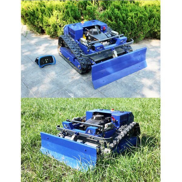 Lightweight Tracked Lawn Mower Gasoline Powered Self Propelled 4-Stroke Industrial/DIY Lawn Garden Weeding Machine No Tangled