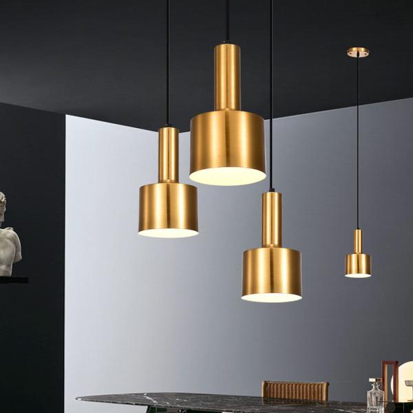 Modern Loft LED Gold Chandelier Used Lamp Pendant Light Fixtures for Home Decor Lighting