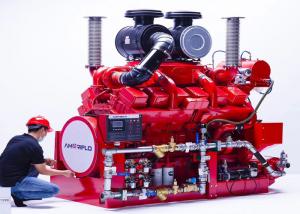 Buy cheap DeMaas Brand Fire Pump Diesel Engine For Firefighting , Pumping Set Diesel Engine product