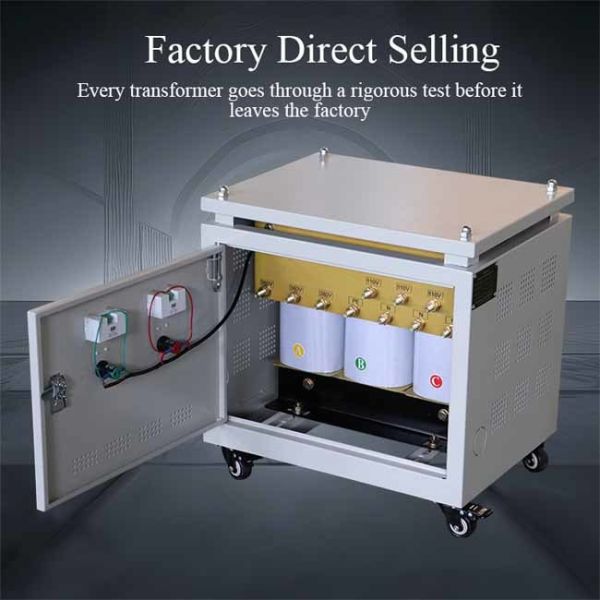 Three phase to single phase voltage transformer 380V To 110V Voltage Transformer