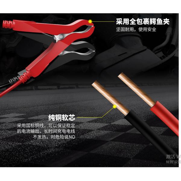 12V 24V Intelligent Car Battery Charger Jump Starter 20A 10s