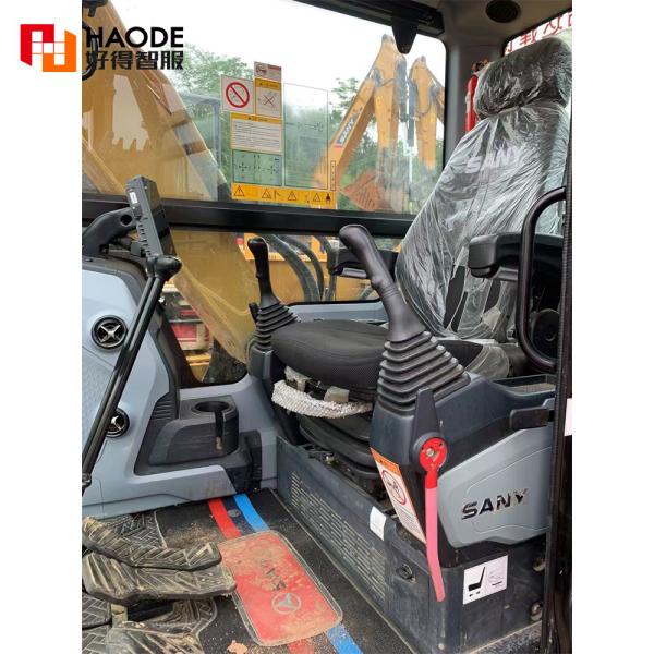 Hydraulic Valve Original Isuzu AU-4LE2X Engine Sany Used Excavator SY75CPro 7.5 Ton