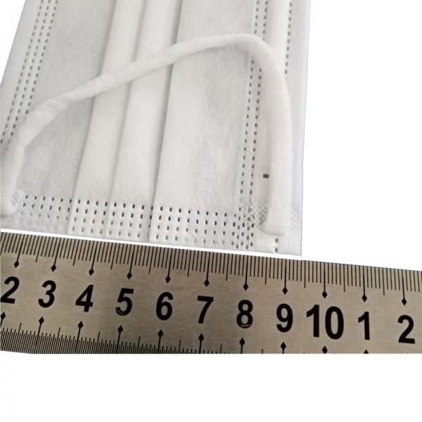 Surgical Disposable Non Woven Face Mask High Bacteria Flirtation Efficiency