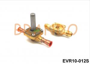 China EVR10-012S Brass Refrigeration Solenoid Valve Control Refrigerant Flow on sale