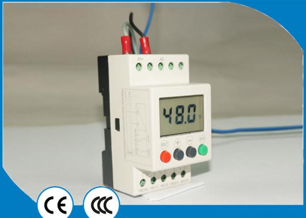 Quality Distribution Cabinet Single Phase Voltage Monitoring Relay Over / Under Voltage Protector for sale