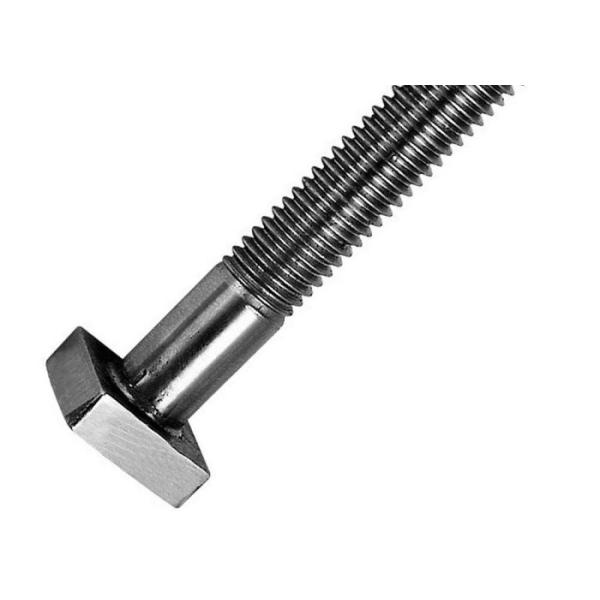Carbon Steel Clamp T Head Half Threaded Bolts Grade 4.8 12.9 ASTM A325 Black Oxide