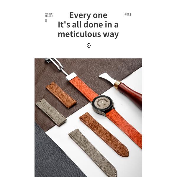 9 Colors Metal Folding Magnetic Buckle Watch Strap for Samsung Watch Series