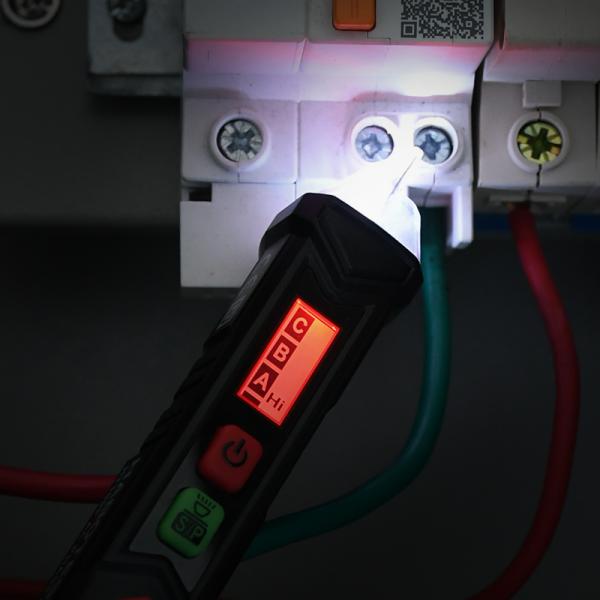 2 In 1 48V LCD Display Non Contact AC Voltage Detector