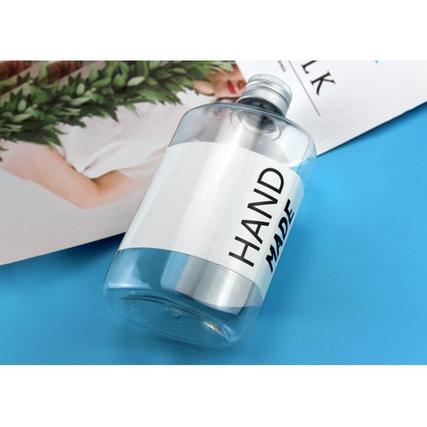 Flat Square Glass Juice Bottles 100ml 200ml 350ml Customized Logo